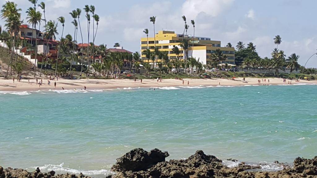 Praia Tabatinga Ap Beira Mar Com Vista Deslumbrante Da Praia Jacumã Exteriör bild