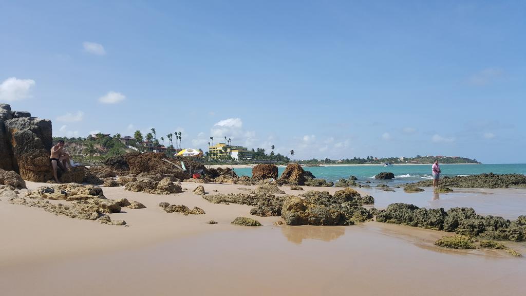 Praia Tabatinga Ap Beira Mar Com Vista Deslumbrante Da Praia Jacumã Exteriör bild