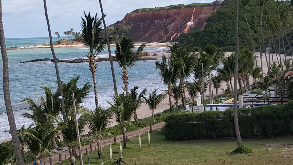 Praia Tabatinga Ap Beira Mar Com Vista Deslumbrante Da Praia Jacumã Exteriör bild
