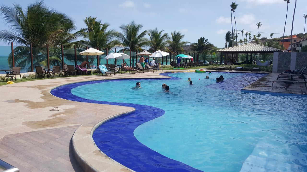Praia Tabatinga Ap Beira Mar Com Vista Deslumbrante Da Praia Jacumã Exteriör bild