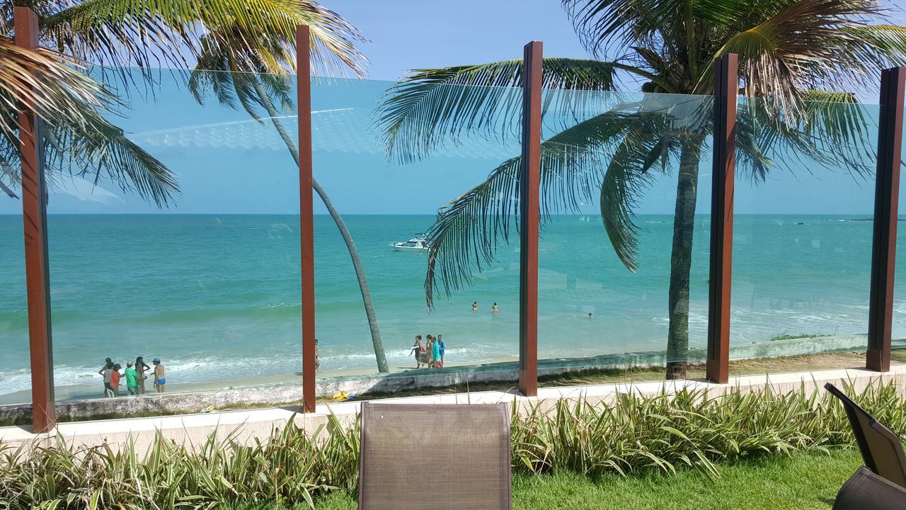 Praia Tabatinga Ap Beira Mar Com Vista Deslumbrante Da Praia Jacumã Exteriör bild