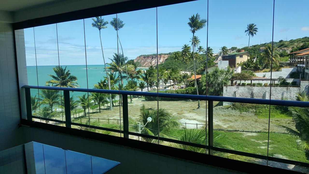 Praia Tabatinga Ap Beira Mar Com Vista Deslumbrante Da Praia Jacumã Exteriör bild