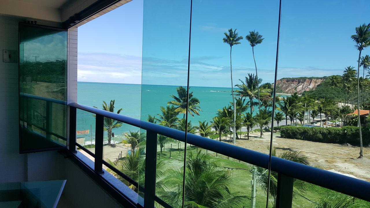 Praia Tabatinga Ap Beira Mar Com Vista Deslumbrante Da Praia Jacumã Exteriör bild