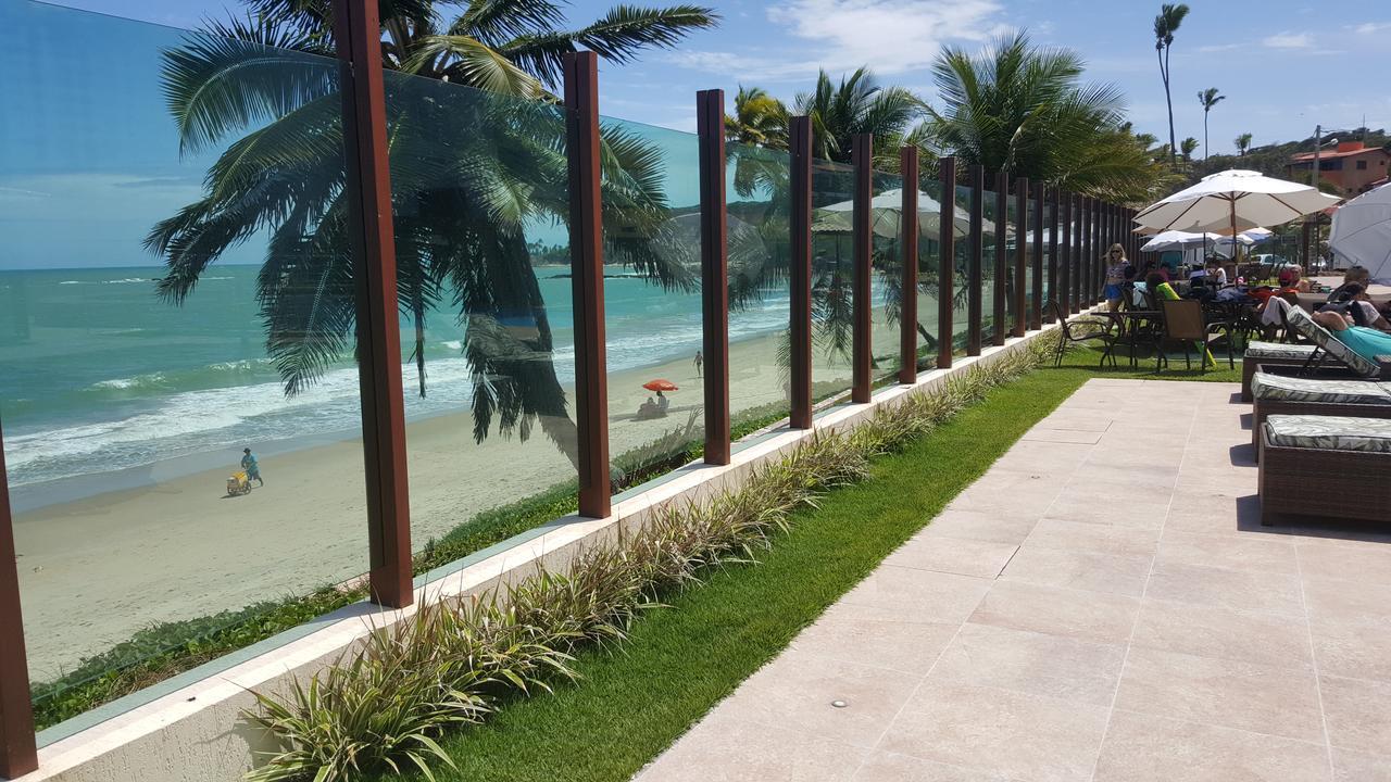 Praia Tabatinga Ap Beira Mar Com Vista Deslumbrante Da Praia Jacumã Exteriör bild