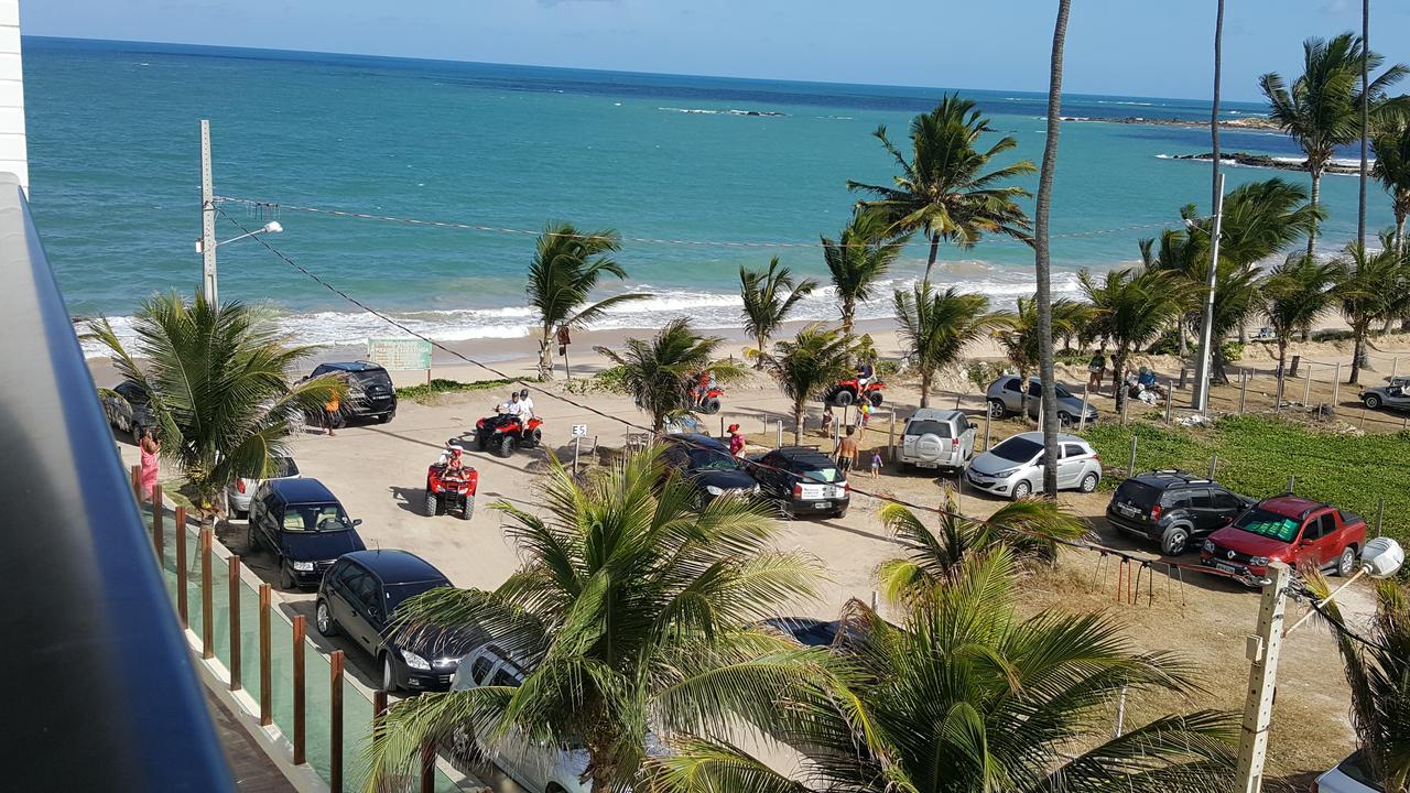 Praia Tabatinga Ap Beira Mar Com Vista Deslumbrante Da Praia Jacumã Exteriör bild