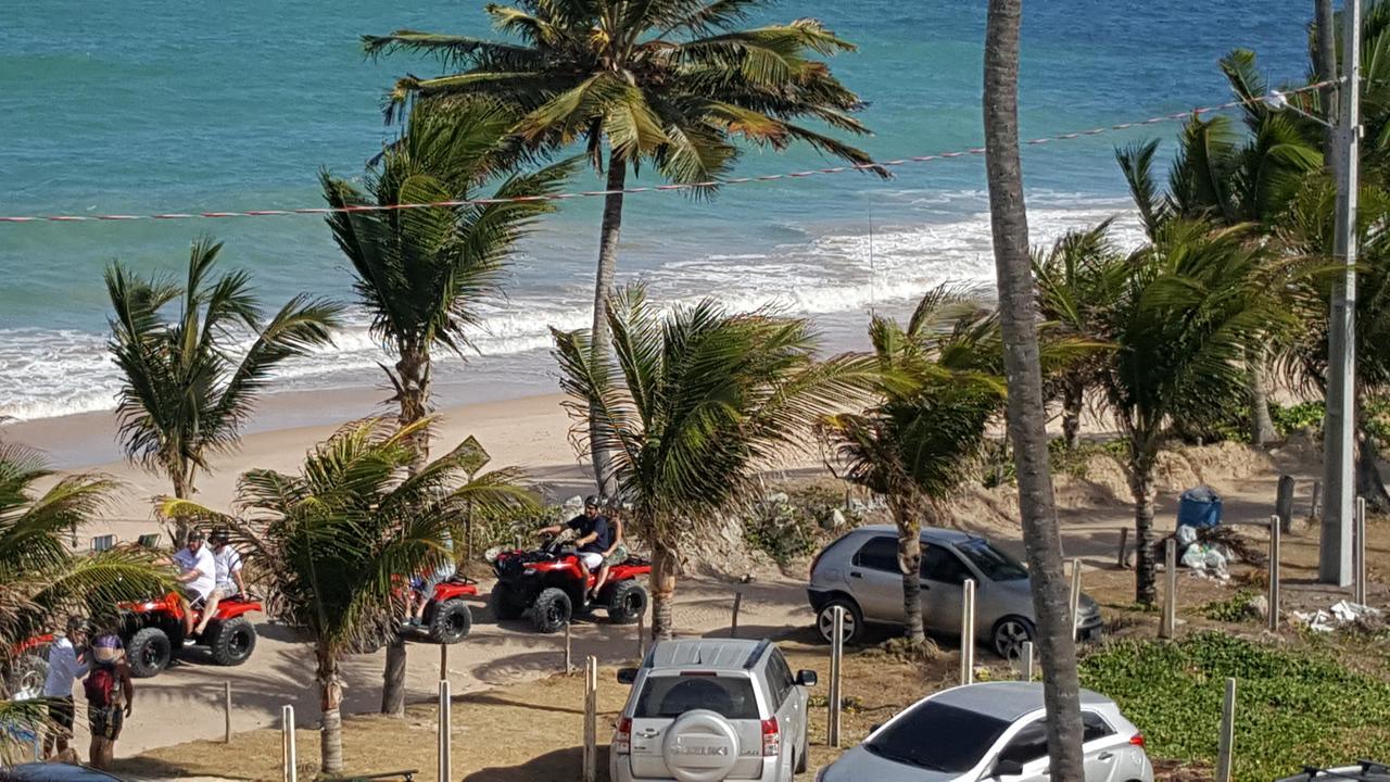 Praia Tabatinga Ap Beira Mar Com Vista Deslumbrante Da Praia Jacumã Exteriör bild