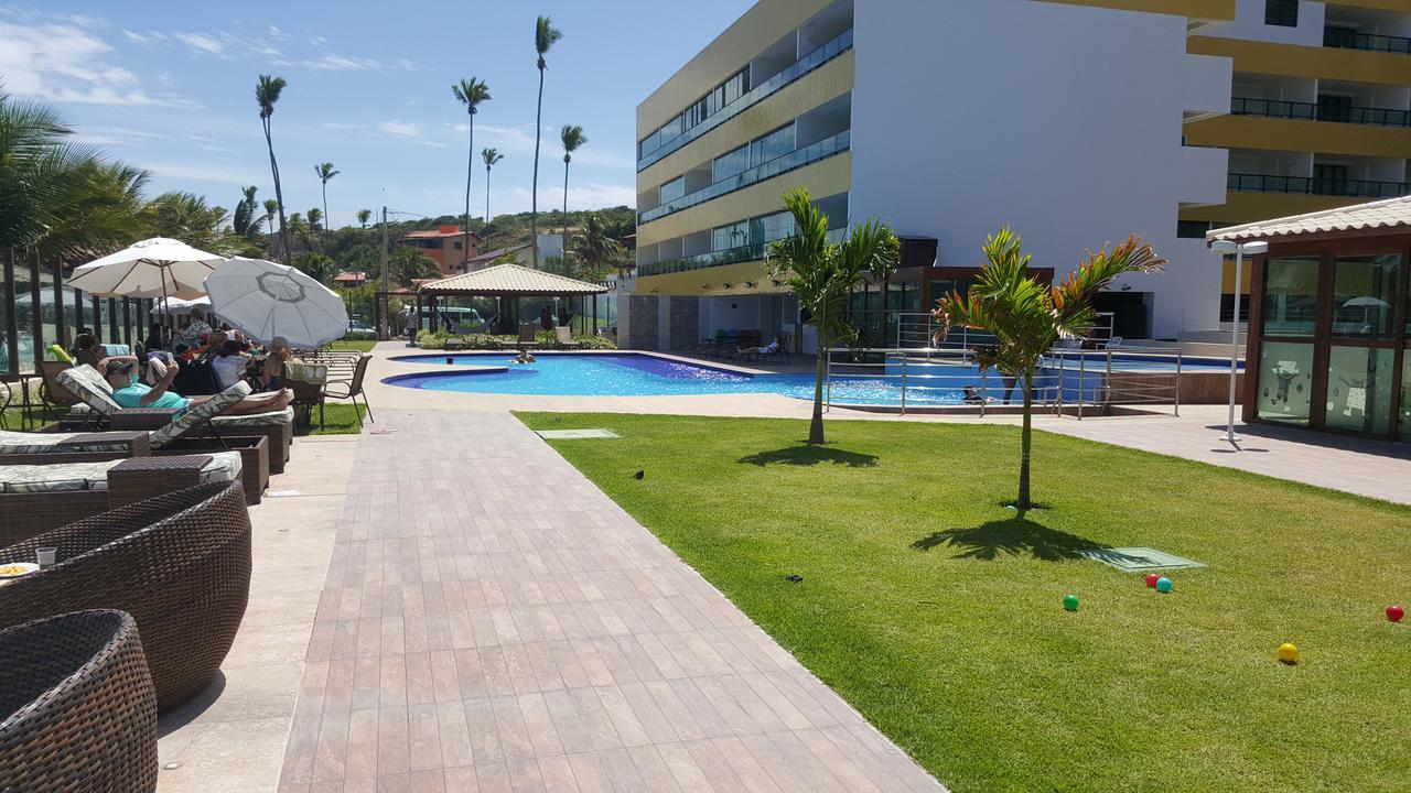Praia Tabatinga Ap Beira Mar Com Vista Deslumbrante Da Praia Jacumã Exteriör bild